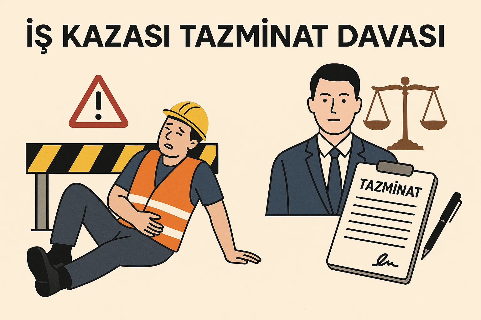 İş Kazası Tazminat Davası Nedir? (Kapsamlı Rehber – 2025)
